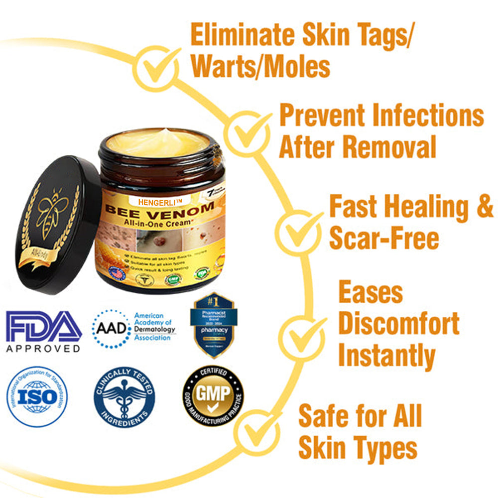 HENGERLI™ Bee Venom All-in-One Cream US Dermatologist Approved🥑