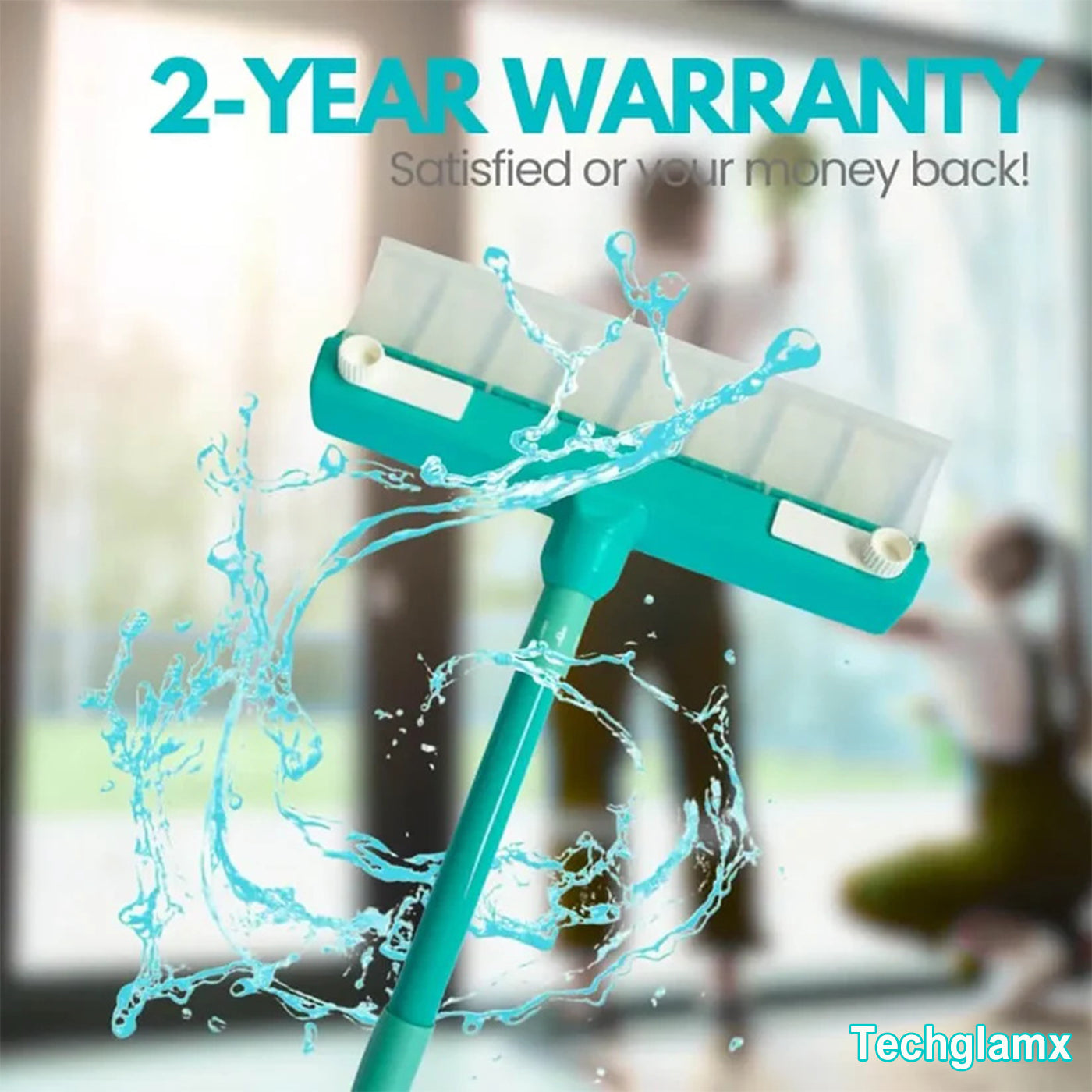 ✨Techglamx Recyclable Silicone Window Squeegee Kit🔥