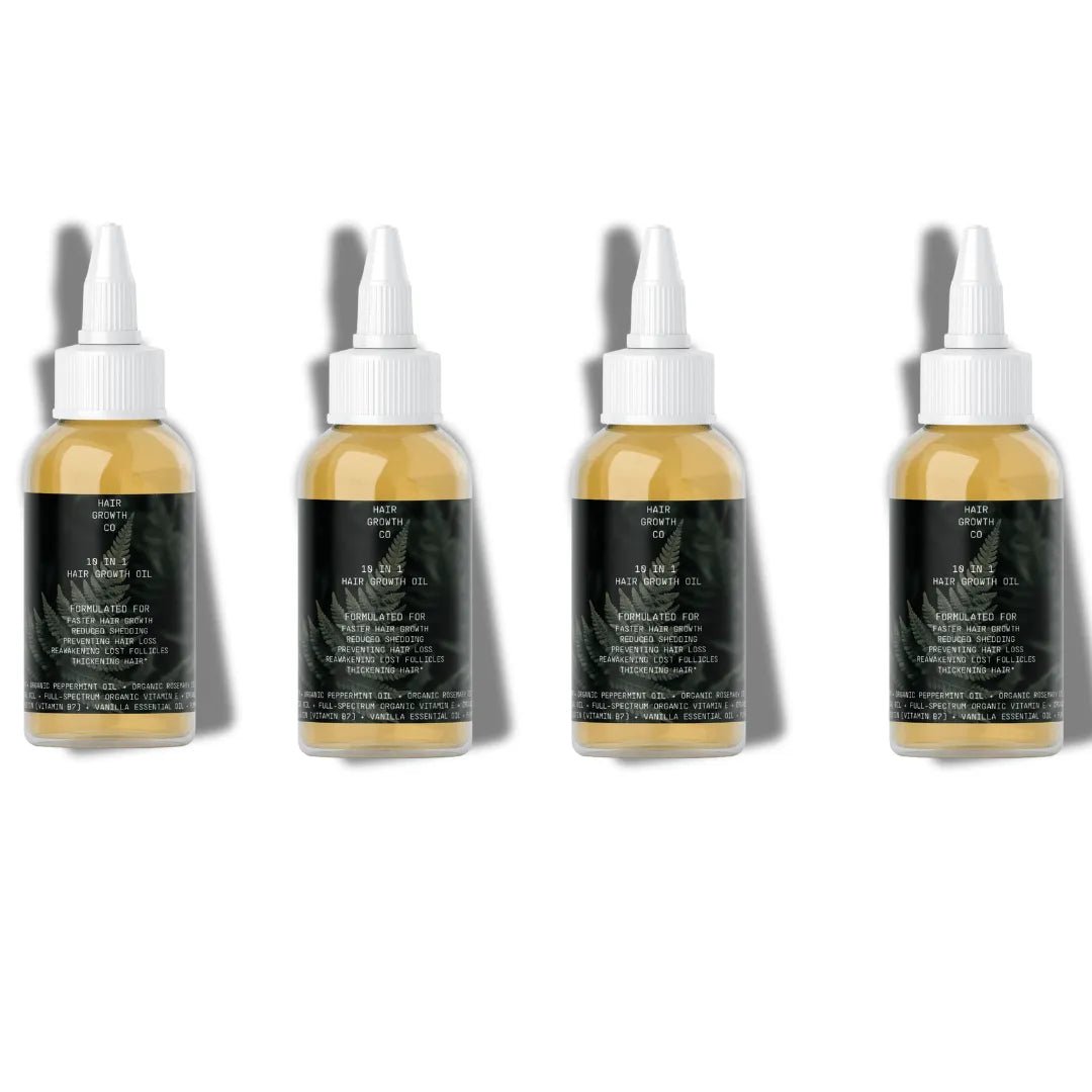⚡Botanical Hair Revival – 100% Natural Growth Oil with Chebe & Biotin