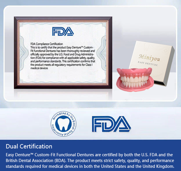 🦷 Easy Denture – Trusted, Medical-Grade Smile Restoration 🔥