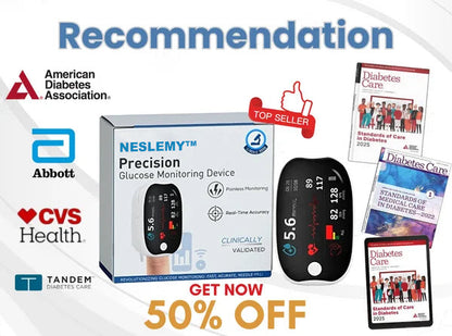 HENGERLI™  Advanced Laser Glucose Monitor – No Pricks, 99.9% Accuracy!