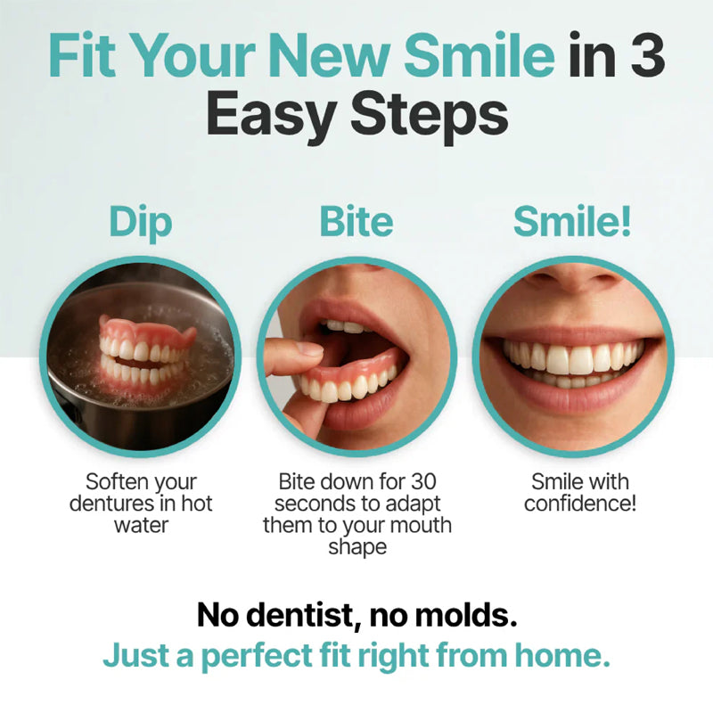 🦷 Easy Denture – Trusted, Medical-Grade Smile Restoration 🔥