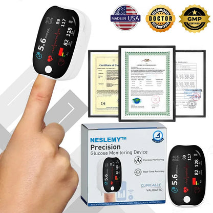 HENGERLI™  Advanced Laser Glucose Monitor – No Pricks, 99.9% Accuracy!