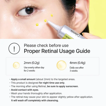 [Celemix Official] Vita A Retinal Firming Enhancer | Repairs wrinkles and fine lines and tightens skin | Makes skin smoother in seven days