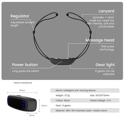 ✨[Official Store] Techglamx™ Professional Anti-snoring Device✨