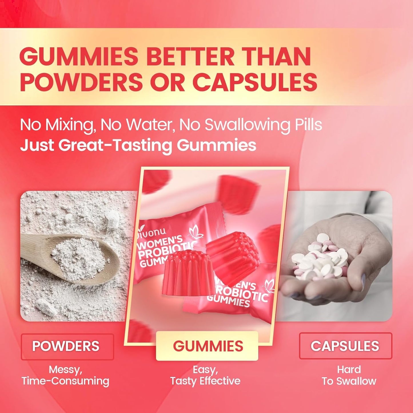 Final 3 Hours:🔥Daily Balance Gummies for Women – With Cranberry & Vitamin C for Gut & Immune Support