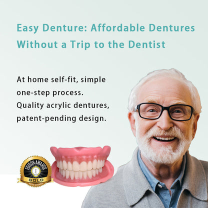 🦷 Easy Denture – Trusted, Medical-Grade Smile Restoration 🔥