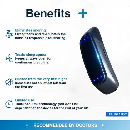 ✨[Official Store] Techglamx™ Professional Anti-snoring Device✨