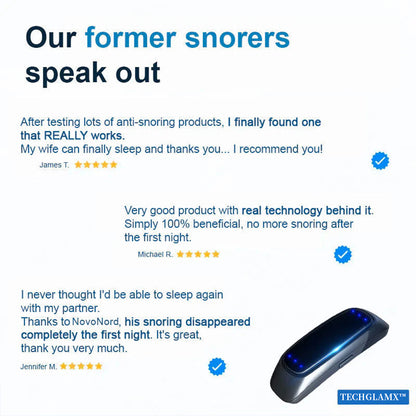 ✨[Official Store] Techglamx™ Professional Anti-snoring Device✨