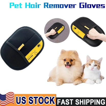 Final 3 Hours:Free pet de-shedding gloves🔥Pet Hair Removal Gloves🌟